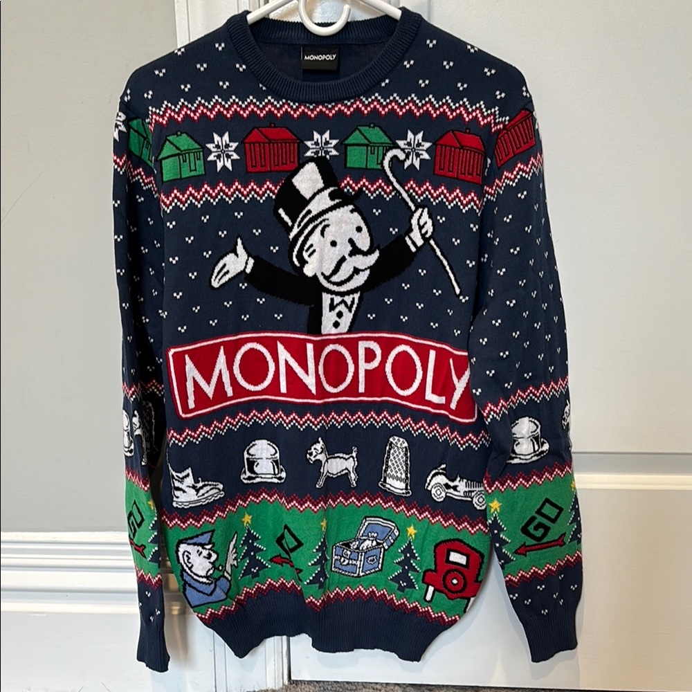 Monoploy Ugly Christmas Sweater